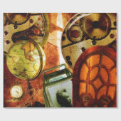 Steampunk Wallpaper Cadeaupapier (Vlak)