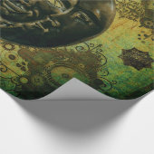 Steampunk Wallpaper Cadeaupapier (Hoek)