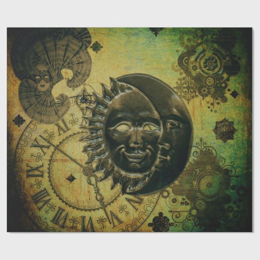  Steampunk Wallpaper Cadeaupapier (Vlak)