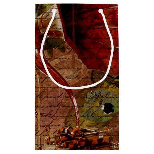  Steampunk Wallpaper Klein Cadeauzakje (Achterkant)