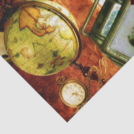  Steampunk Wallpaper Tissuepapier (Detail)