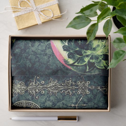  Steampunk Wallpaper Tissuepapier (Geschenk)