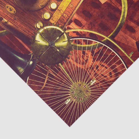  Steampunk Wallpaper Tissuepapier (Detail)