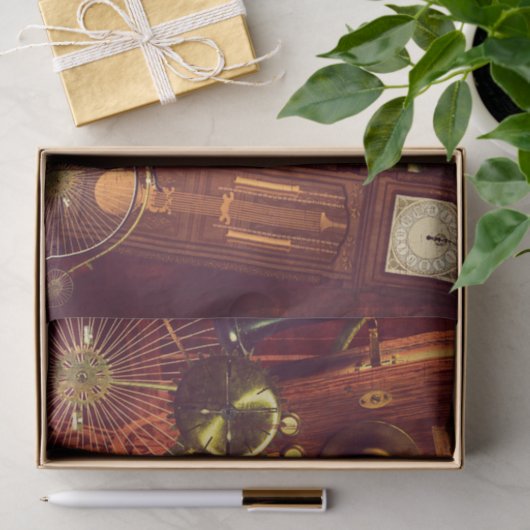  Steampunk Wallpaper Tissuepapier (Geschenk)