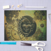 Steampunk Wallpaper Tissuepapier (Craft)