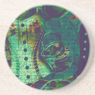  Steampunk Wallpaper Zandsteen Onderzetter