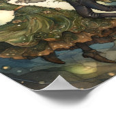 Steampunk Waltz: Een Victoriaans droom Poster (Hoek)