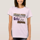 Steampunk: wanneer Gothics Brown ontdekken T-shirt (Voorkant)