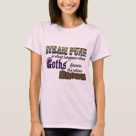 Steampunk: wanneer Gothics Brown ontdekken T-shirt