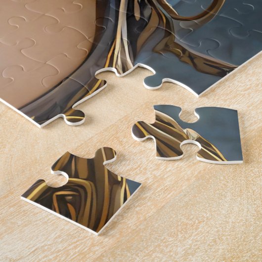 Steampunk Warrior Prinses Legpuzzel (Zijkant)