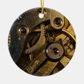 Steampunk Watch Mechanism Keramisch Ornament (Voorkant)