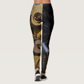 Steampunk Watch Mechanism Leggings (Achterkant)