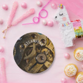 Steampunk Watch Mechanism Papieren Bordje (Feest)