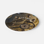 Steampunk Watch Mechanism Papieren Bordje (Gekanteld)