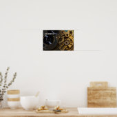 Steampunk Watch Mechanism Poster (Keuken)