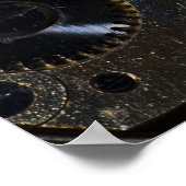 Steampunk Watch Mechanism Poster (Hoek)