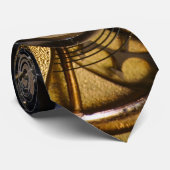 Steampunk Watch Mechanism Stropdas (Opgerold)