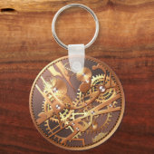 steampunk watch sleutelhanger (Voorkant)