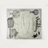  Steampunk Weddenschap Achtergrond Wandkleed (Voorkant (horizontaal))