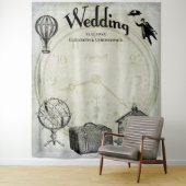  Steampunk Weddenschap Achtergrond Wandkleed (In situ)