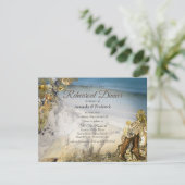 Steampunk Wedding by the Zee Rehearsal diner Kaart (Staand voorkant)