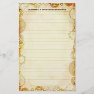 Steampunk Wedding, kantoorbenodigdheden Briefpapier