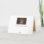 steampunk wenskaart kaart (Achterkant)