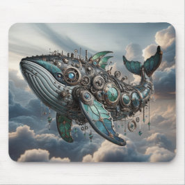 Steampunk Whale Mousepad Muismat