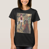 Steampunk Whimsy Paper Doll Art T-Shirt (Voorkant)