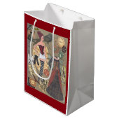 Steampunk Whimsy Paper Doll Art van Alina Kolluri Medium Cadeauzakje (Voorkant Gekanteld)