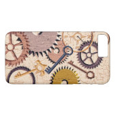 Steampunk Wielen, tandwielen, sleutels, oude steen Case-Mate iPhone Case (Achterkant (Horizontaal))