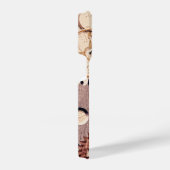 Steampunk Wielen, tandwielen, sleutels, oude steen iPhone Hoesje (Rechterkant)