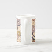 Steampunk Wielen, tandwielen, sleutels, oude steen Porselein Kop (Achterkant)