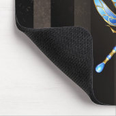 Steampunk-wijzerplaten met dragonfly muismat (Hoek)