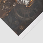 Steampunk Wild wild West Woman decoupage v3 Tissuepapier (Detail)