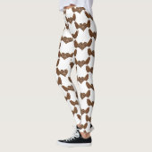 Steampunk Winged hart met tandwielen Thunder_Cove Leggings (Links)