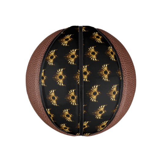 Steampunk wings basketbal (Verticaal)