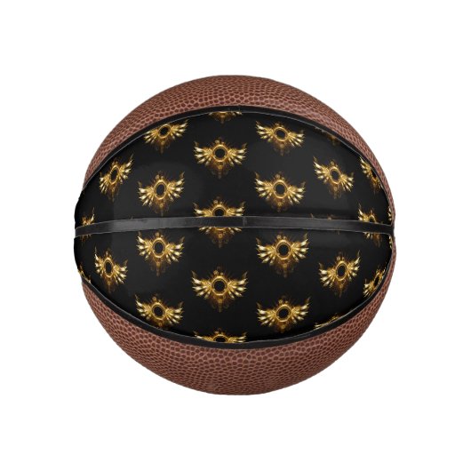 Steampunk wings basketbal (Voorkant)
