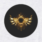 Steampunk wings labels (Design 1)