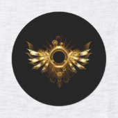 Steampunk wings labels (Design 2)