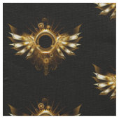 Steampunk wings stof (Close Up)