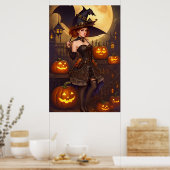 Steampunk Witch 2 Poster (Keuken)