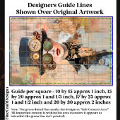 Steampunk Woman Collage Portret DJ9L Decoupage Tissuepapier