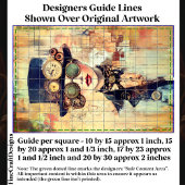 Steampunk Woman Collage Portret DJ9LF Decoupage Tissuepapier