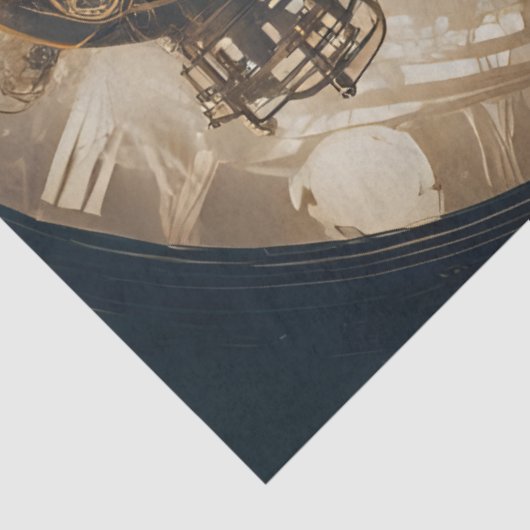 Steampunk Woman Decoupage v1 Tissuepapier (Detail)