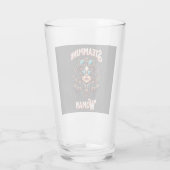 Steampunk Woman Glas (Achterkant)