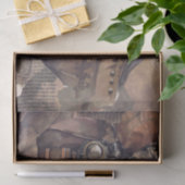 Steampunk Woman Tissuepapier (Geschenk)