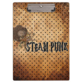 Steampunk Word Collage Klembord (Voorkant)