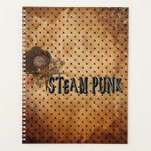 Steampunk Word Collage Planner (Voorkant)