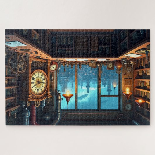 Steampunk Workshop Legpuzzel (Horizontaal)